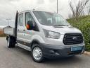FORD TRANSIT DOUBLE CAB 350 FACTORY TIPPER